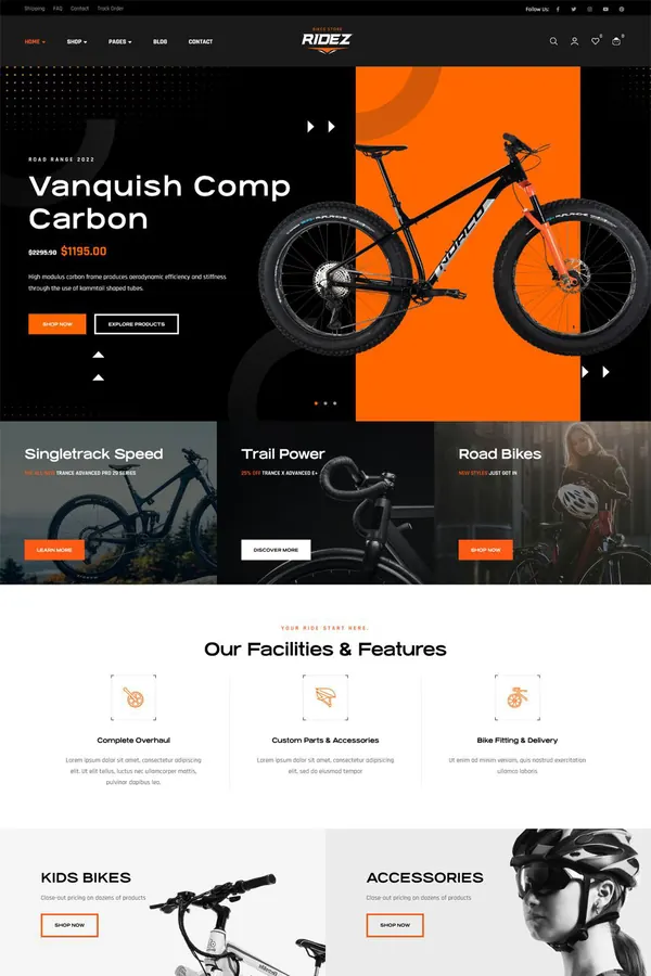 Bicycle store design