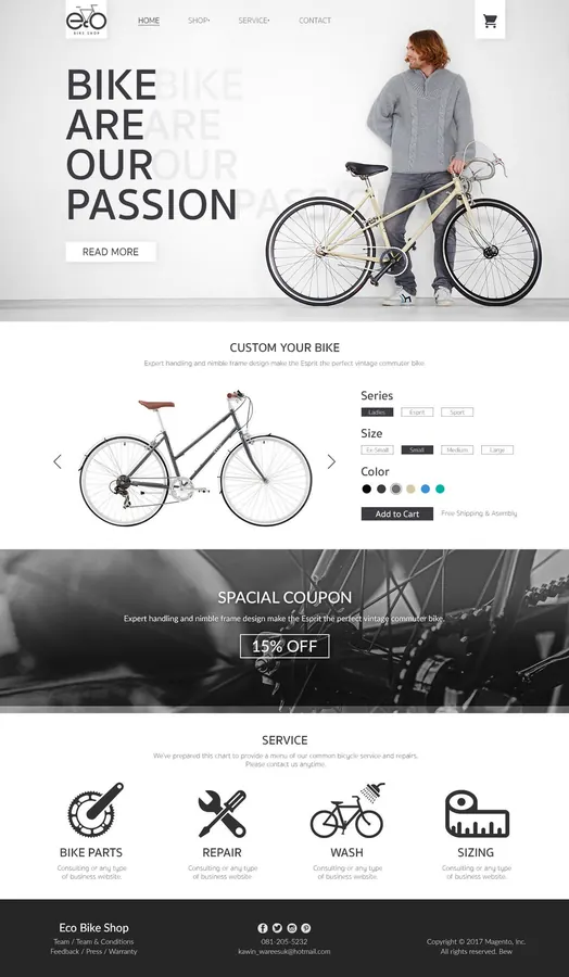 Bicycle store design