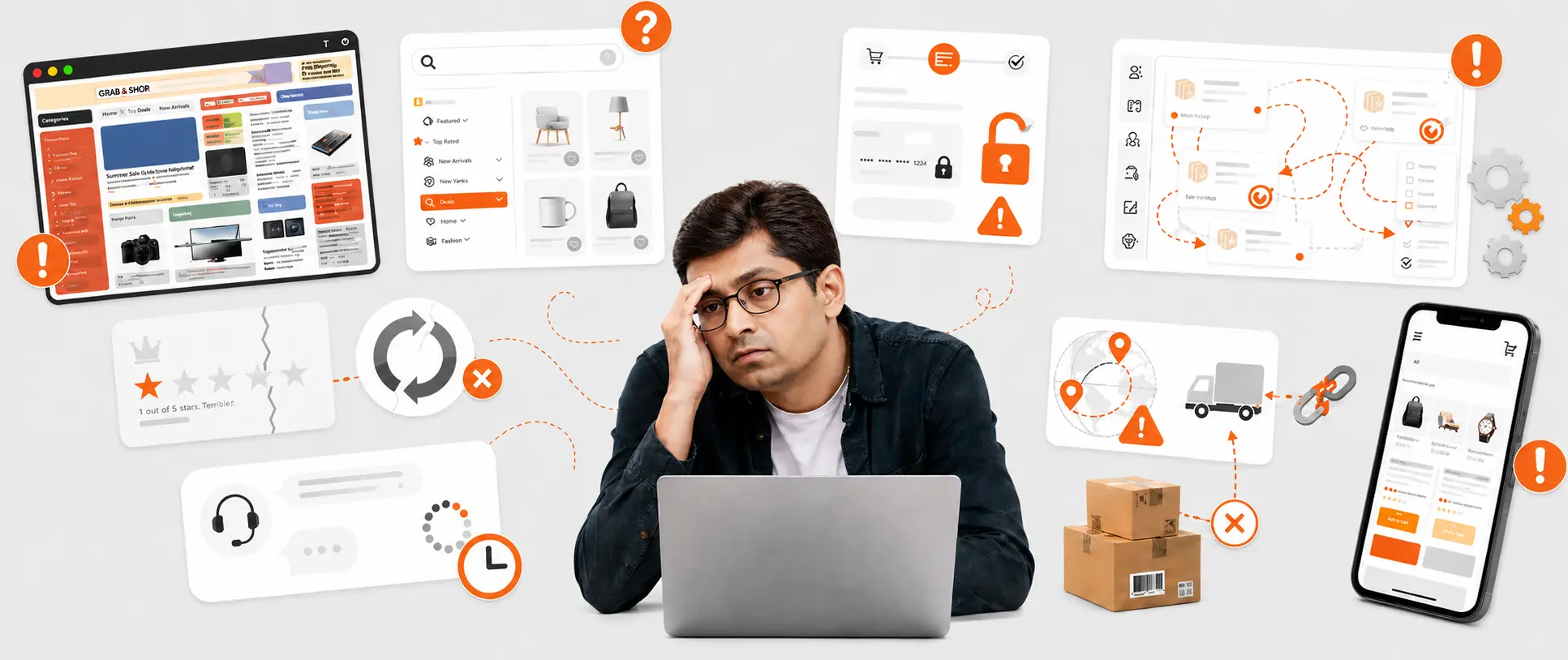 Common e-commerce challenges
