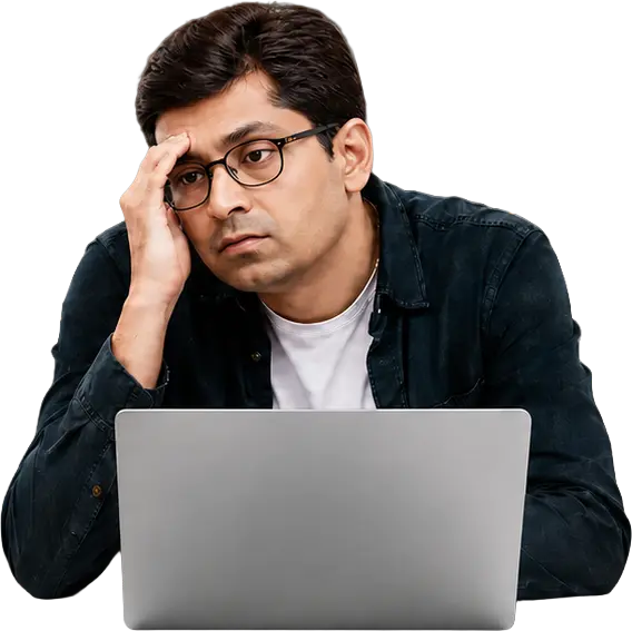 Frustrated online store owner