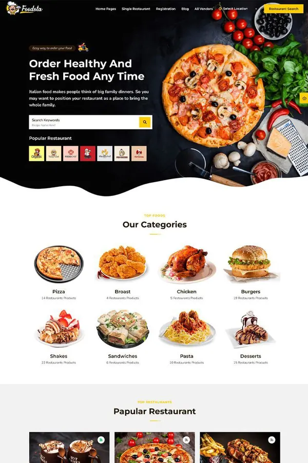 Food store design
